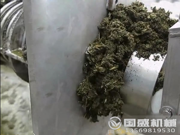 中药渣螺旋压榨机